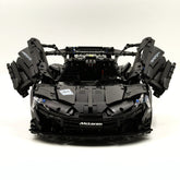 1: 8 McLaren P1 Darth Vader Supercar Building Sets with Remote Control, Electric lift tail, Electric Doors (3568 Pcs)